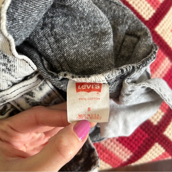 Vintage Kids Acid Wash 501 - Picture 5 of 9